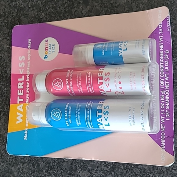 Waterless Hair New Waterless Dry Shampoo And Conditioning Sprays